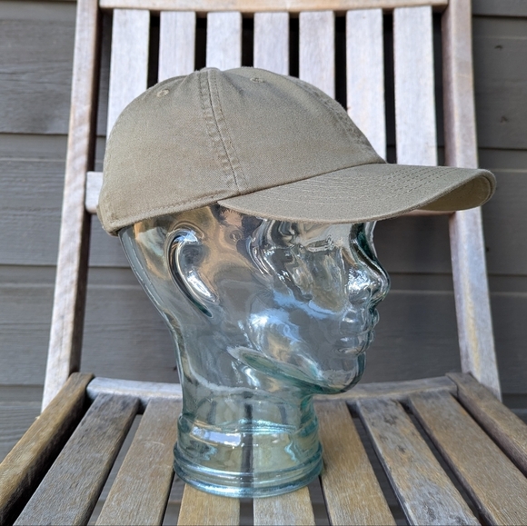 NWOT GIGI PIP Olive Green Ball Cap Lined One Size 100% Cotton - Picture 2 of 11